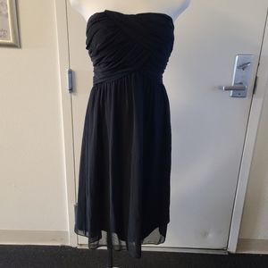 Black strapless size 12